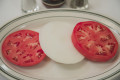 Sliced Beefsteak Tomato And Onion